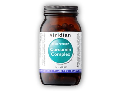 Viridian Curcumin Complex 90 kapslí