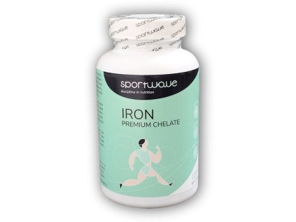 Sportwave Iron premium chelate 120 kapslí