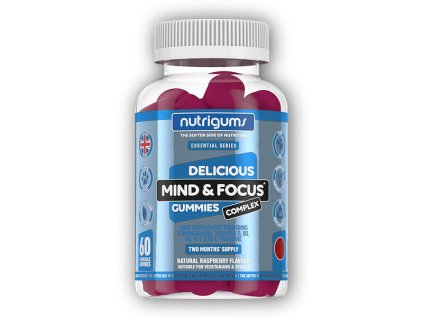 Nutrigums Mind & Focus Complex 60 gummies