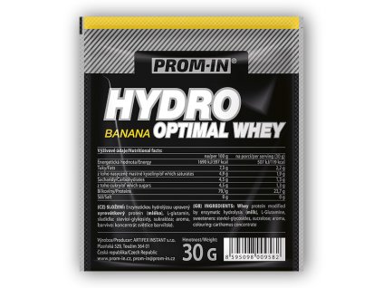 PROM-IN Essential Optimal Hydro Whey 30g akce (Varianta čokoláda)