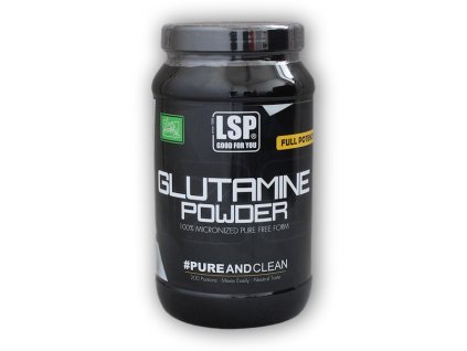 LSP Nutrition L-Glutamine 100% crystal pure 1000g + šťavnatá tyčinka ZDARMA