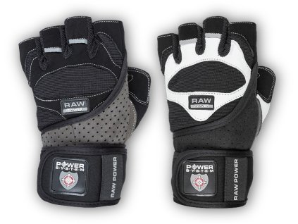 Power System PowerSystem rukavice RAW POWER (Varianta black grey S)