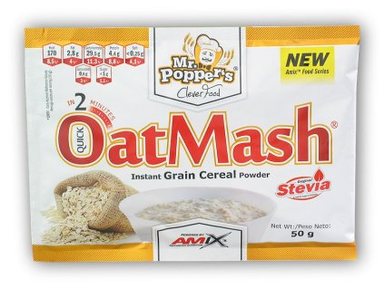 Amix Mr.Popper´s Oat Mash 50g akce (Varianta noughat-caramel)