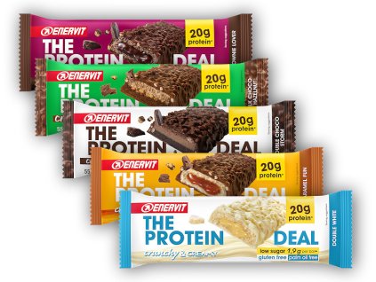 Enervit Protein Bar Deal 55g (Varianta bílá čokoláda)