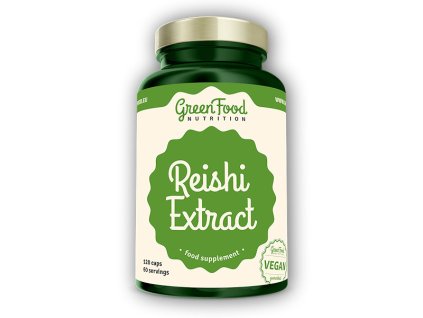 GreenFood Nutrition Reishi 120 vegan kapslí