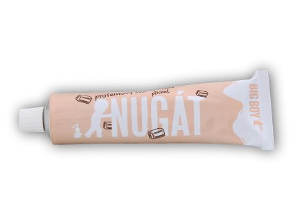 BigBoy Tuba protein kremo white nugát 75g světlý proteinový krém