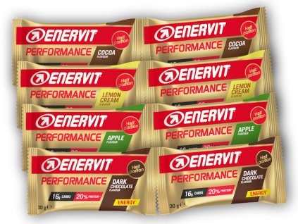 Enervit Enervit Performance bar - Double use 2x30g (Varianta jablko)