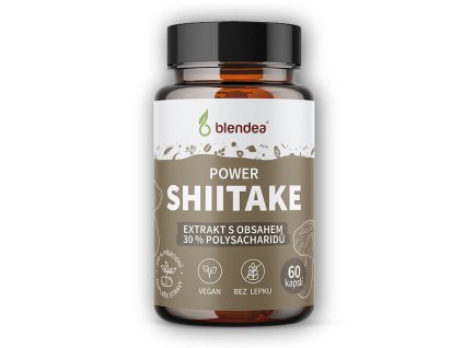 Blendea Blendea Shiitake extrakt 60 kapslí