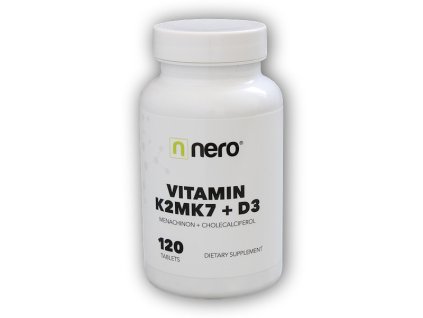 Nero Vitamin K2MK7+D3 120 kapslí