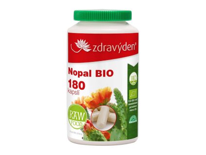 Zdravý den Nopal BIO 180 kapslí