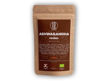 BrainMax Pure Ashwagandha BIO prášek 200g