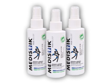 Medistik 3x Medistik natural cold spray 118ml + šťavnatá tyčinka ZDARMA