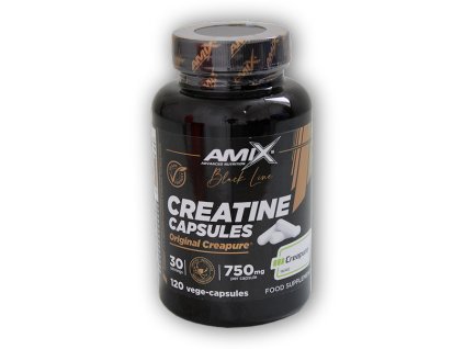 Amix Black Line Black Line Creatine Creapure 120 kapslí