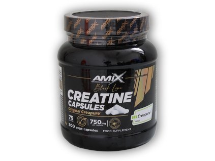 Amix Black Line Black Line Creatine Creapure 300 kapslí