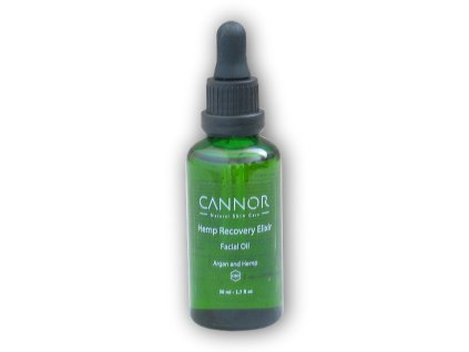 Cannor Zázračný regenerační elixír pleťový olej s CBD 50ml + šťavnatá tyčinka ZDARMA