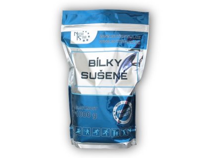 Nutristar Sušené bílky 1000g + šťavnatá tyčinka ZDARMA