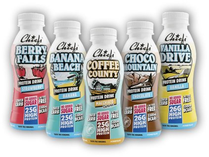 Chiefs Chiefs Proteinový nápoj 330ml (Varianta berry falls)