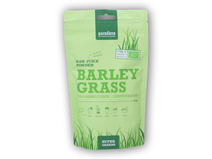Purasana BIO Super Greens Barley Grass Raw Juice Powder 200g