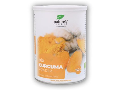 Nature´s Finest Curcuma BIO turmeric root powder 150g