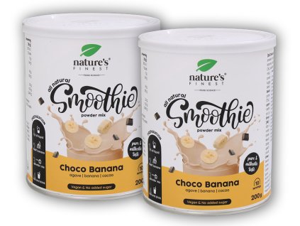 Nature´s Finest 2x Smoothie choco banana 200g