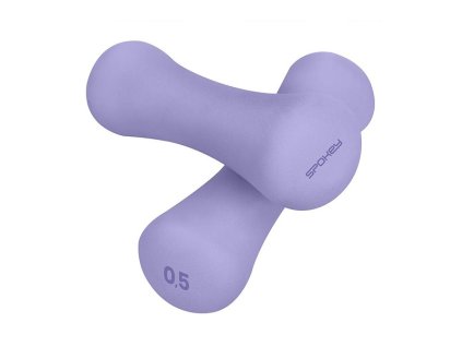Spokey Bone sada neoprenových činek 2 x 0,5 kg