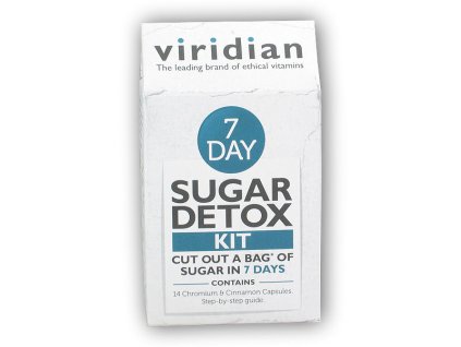 Viridian Chromium & Cinamon Complex 14 kapslí (7 Day Sugar Detox)