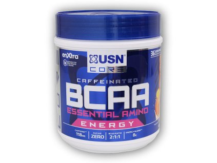 USN BCAA+ power punch energy 400g (Varianta mango pomeranč)