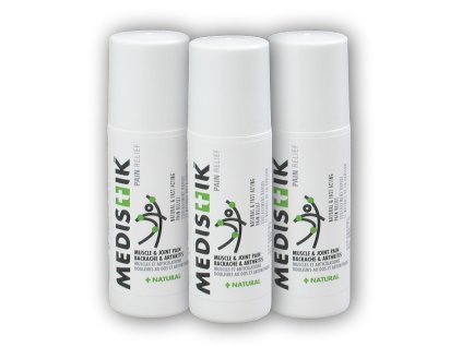 Medistik 3x Medistik rollon 89ml + šťavnatá tyčinka ZDARMA
