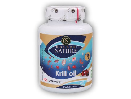 Golden Natur Krill oil 100 kapslí superbra krill