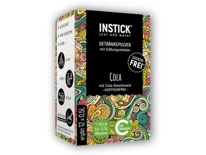 Instick 12x Instick nápoj bez cukru 3g (Varianta cola)