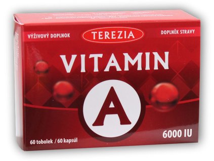 Terezia Vitamín A 6000 IU 60 kapslí