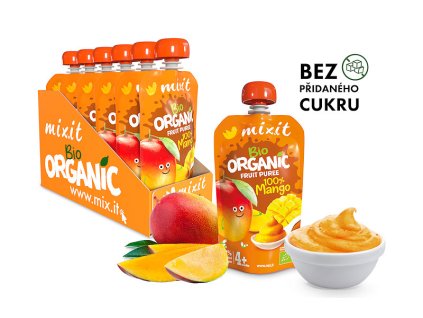 Mixit Mixit BIO ovocná kapsička - 100% Mango 110g
