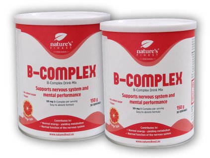 Nature´s Finest 2x B-complex 150g pomeranč