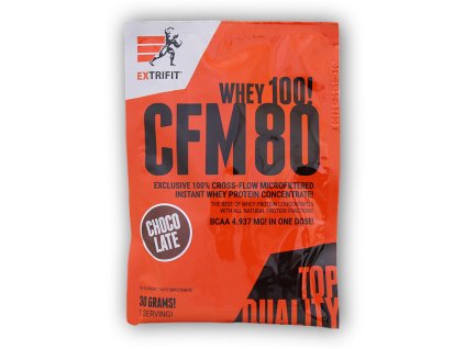 Extrifit CFM Instant Whey 80 Whey 100! 30g (Varianta jahoda-banán)