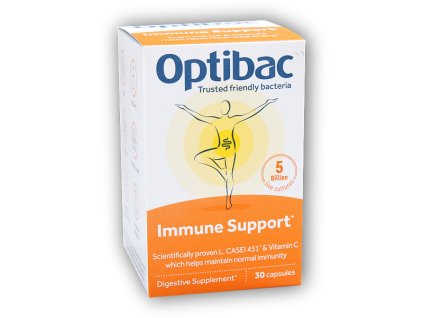 Optibac Immune Support (Probiotika pro obranný štít) 30 kapslí