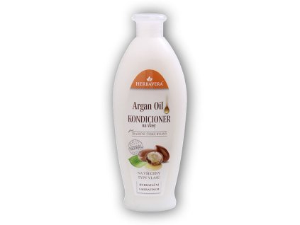 Herbavera Arganový kondicioner hydratační s keratinem 550ml