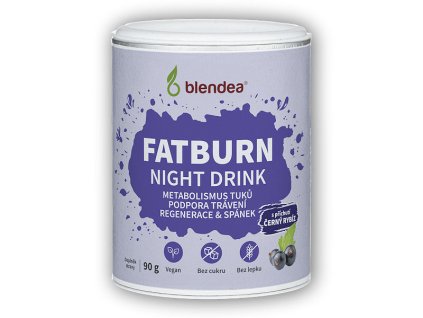 Blendea Blendea Fatburn Night Drink 90g (Varianta černý rybíz)