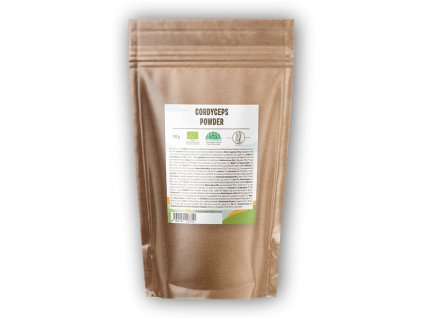 BrainMax Pure Cordyceps prášek BIO 100g