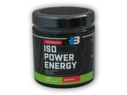 Body Nutrition Iso power energy + elektrolyty 480g (Varianta jablko)