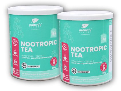 Nature´s Finest 2x Nootropic tea 120g