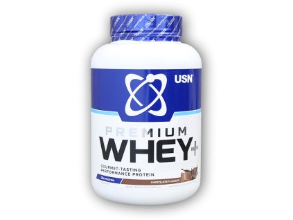 USN Whey+ premium protein 2000g (Varianta čokoláda)