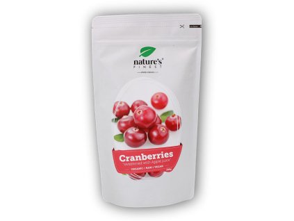 Nature´s Finest Cranberries with apple juice BIO 200g