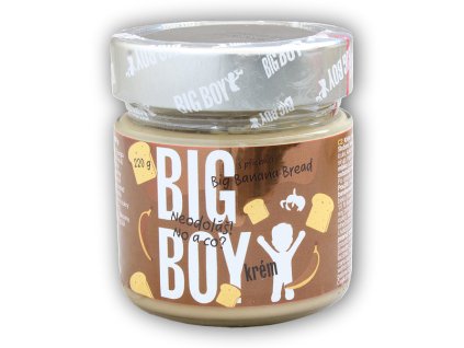 BigBoy Big banana bread kešu krém s příchutí banánového chlebíčku 220g