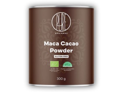 BrainMax Pure Maca Cacao, Kakao s Macou BIO 300g