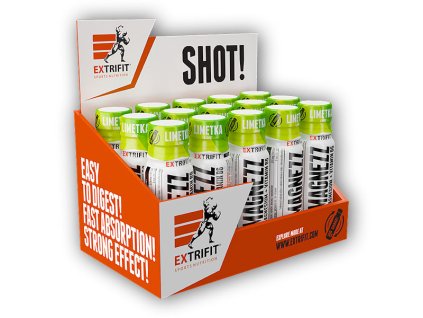 Extrifit Magnezz Shot! 15 x 90 ml (Varianta lime)