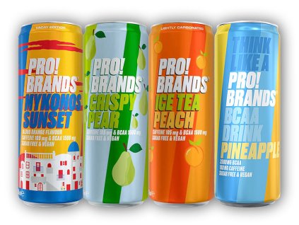 ProBrands ProBrands BCAA Drink 330ml (Varianta ice tea peach)