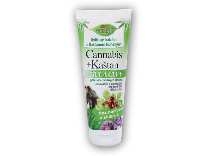 Bione Cosmetics Bylinný balzám s Kaštanem žíly a cévy 200ml