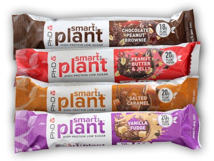 PhD Nutrition Smart plant bar tyčinka 64g (Varianta salted caramel)