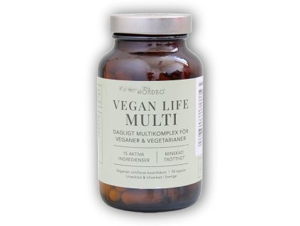 Nordbo Vegan Life Multi 90 kapslí