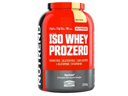 Nutrend Iso Whey Prozero 500g (Varianta jahodový cheescake)